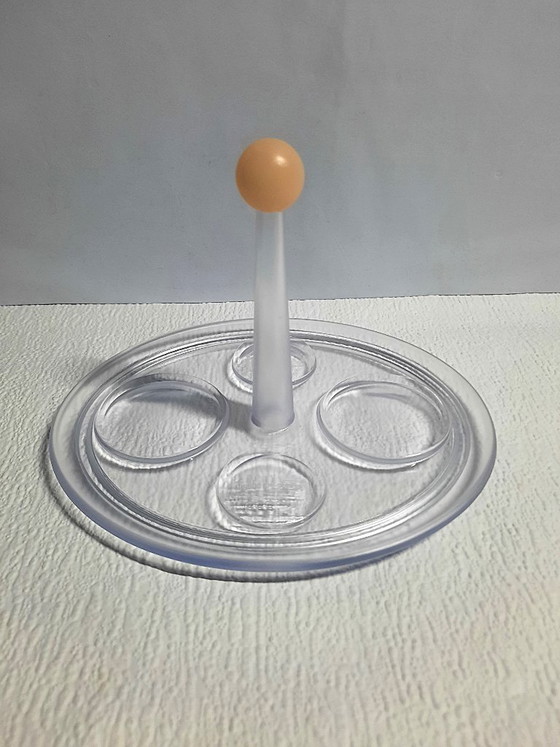 Image 1 of Vintage Bodum Cruet Set – Design Carsten Jørgensen | Olie & Azijn + Zout & Peper | Ovale Houder | 20x13x16 cm