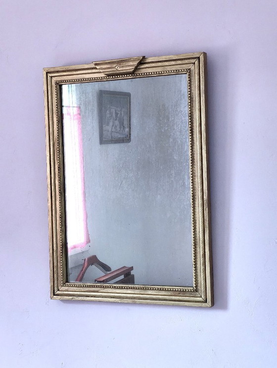 Image 1 of Miroir ancien style Louis XVI