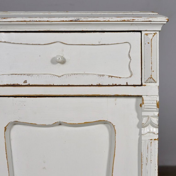 Image 1 of Antikes Kiefernholz-Sideboard, um 1910