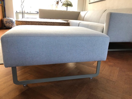 Prachtige Artifort Mare Hoekbank Met Hocker – In Absolute Nieuwstaat! – Hoekbanken, Metal, Textile (photo 11 of 27)