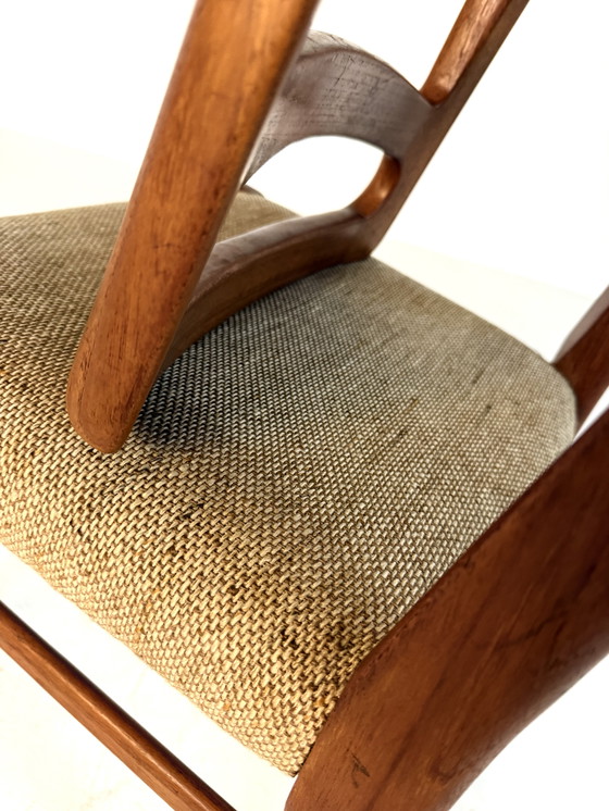 Image 1 of Set di 4 sedie da pranzo vintage danesi anni '70