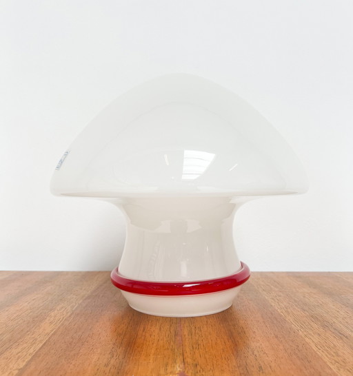 Murano Glass Mushroom Table Lamp by De Majo, 1970's