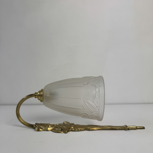 Alte Art-Deco Wandleuchte