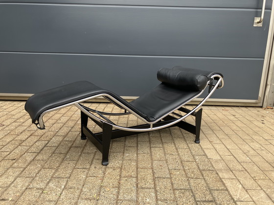 Image 1 of Originele Cassina Lc4 Le Corbusier in Topstaat!! Zwart/chroom