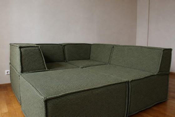 Image 1 of Bank, modulair, vintage, design uit het midden van de vorige eeuw