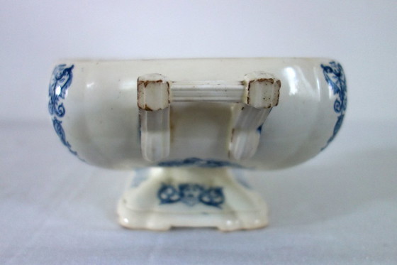 Image 1 of Soupière Renaissance terre de fer clairefontaine XIXème