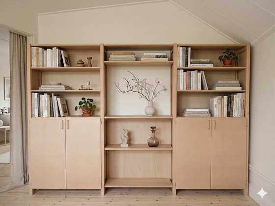 Image 1 of Wunderschöner Lundia Original Wandschrank – Modulares & skandinavisches Design