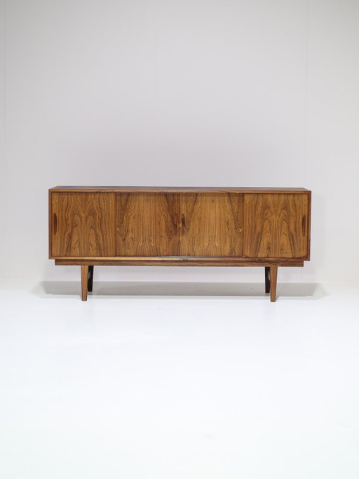 Sideboard lowboard rosewood Danish vintage TV cabinet