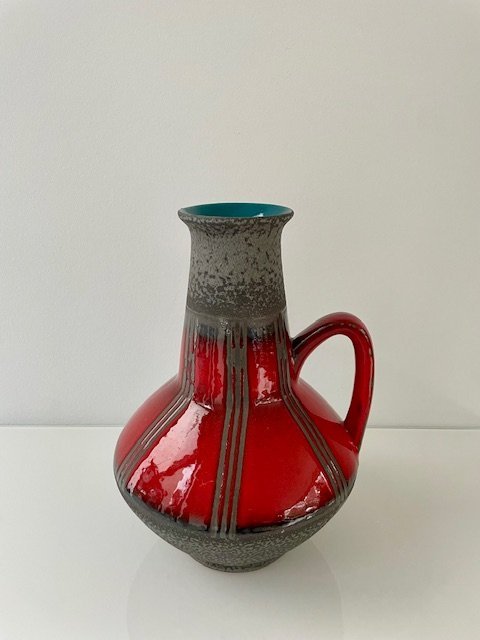 Image 1 of Statement Piece: Vintage Fat Lava Vaas van Carstens Tönnieshof