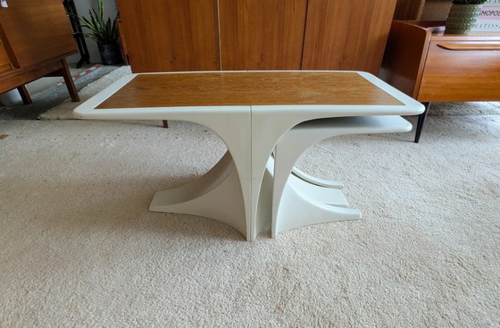 Image 1 of Vintage, Space Age mimiset, nesting tables '70
