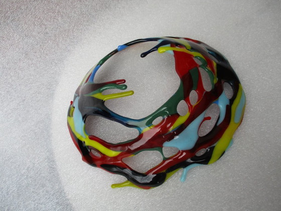 Image 1 of Verre de Murano de différentes couleurs Pendentif de fenêtre ou décoration.