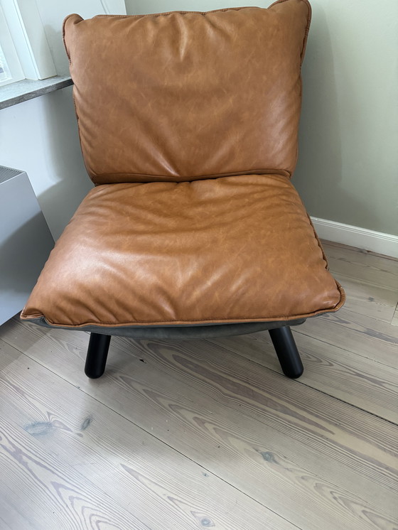 Image 1 of Zuiver De Lazy Sack Fauteuil Met Hocker