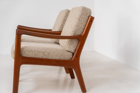 Paar “Senator” Fauteuils van Ole Wanscher voor France & Son (Denemarken, jaren 60). – France & Søn, Wood (photo 7 of 19)