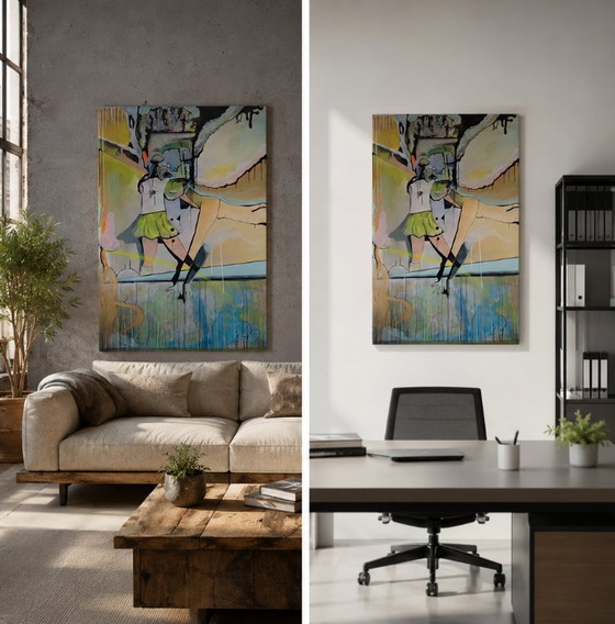 Image 1 of Untitled, 2014 – Large-Scale Mixed Media Work