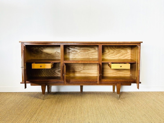 Image 1 of Art Deco eiken dressoir, Frankrijk, jaren 1950