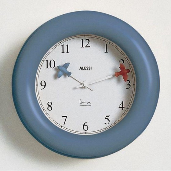 Image 1 of Alessi Vogeluhr von Michael Graves | Seltene, legendäre Uhr im postmodernen Design der 1990er Jahre
