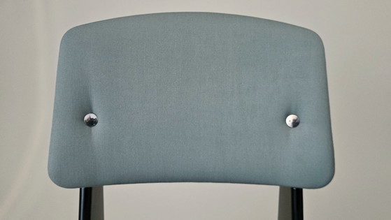 Image 1 of Pair of Vitra Standard SR Chairs by Jean Prouvé – Iwill 17 Green – Near Mint Condition