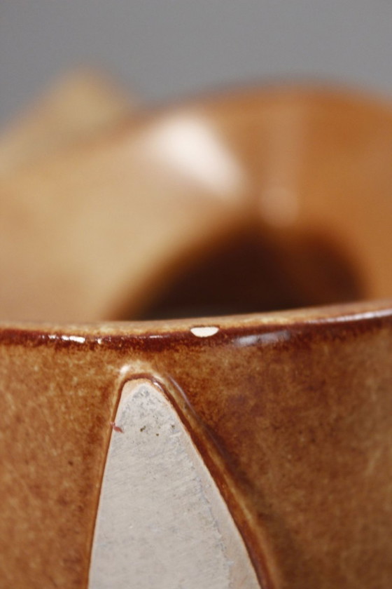 Image 1 of Roberto Rigon & Bertoncello Ceramiche d'Arte - Large design vase Italy 1970s