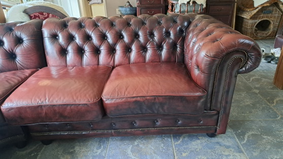 Image 1 of Canapé d'angle Chesterfield