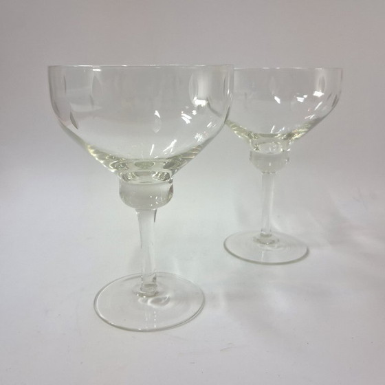 Image 1 of Vintage Pair of Coupe Glasses