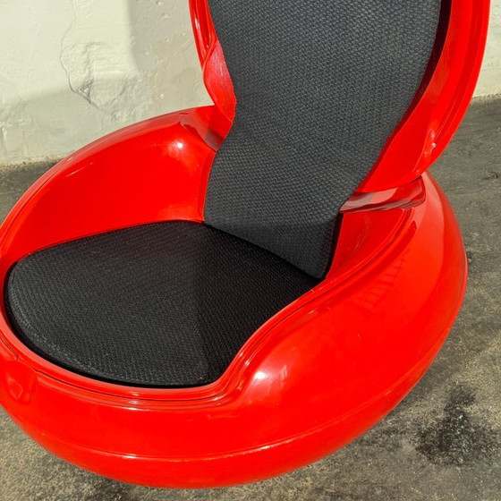 Peter Ghyczy tuinstoel in eivorm, 1968 – Fauteuils, Fiberglass (photo 15 of 17)