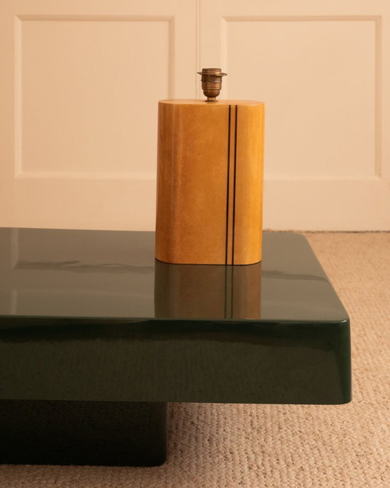 Image 1 of Parchment table lamp - Italy 1970s