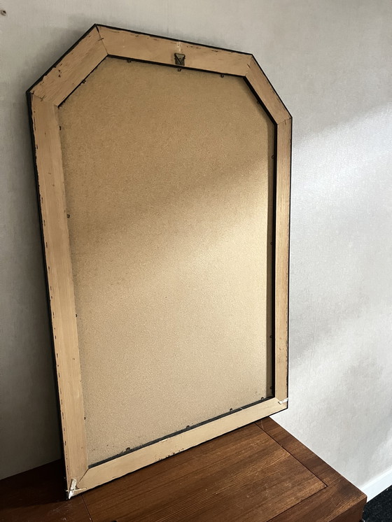 Image 1 of Grande specchio vintage in stile Hollywood Regency