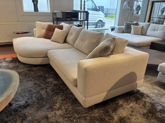 Image 1 of Minotti Alexander modulaire hoekbank boucle stof cat.G