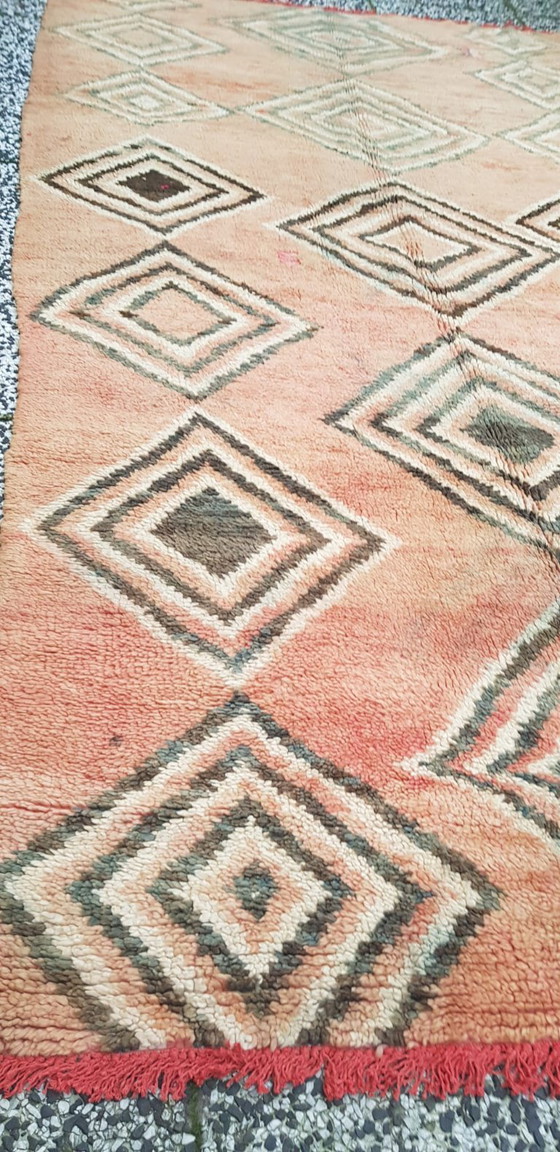 Image 1 of Handgeknoopt Berber kleed wol 348x185cm