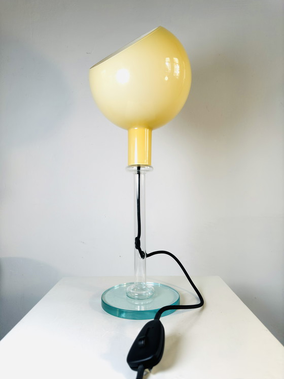 Image 1 of LAMPE DE TABLE PAROLA PAR GAE AULENTI & PIERO CASTIGLIONI POUR FONTANA ARTE, ITALIE, années 1980