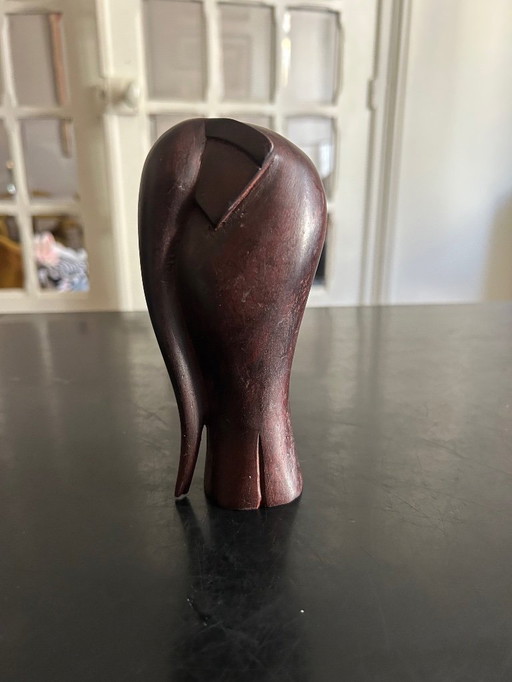 geschnitzter Holzelefant