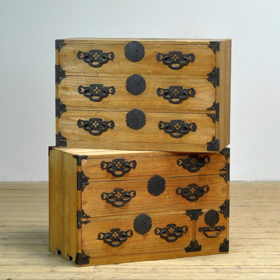 Image 1 of Japanse Tansu ladekast, circa 1870