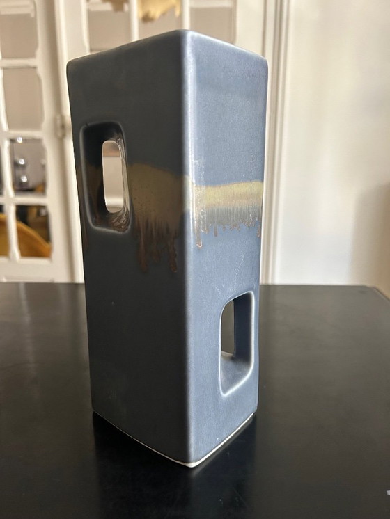 Image 1 of coppia di vasi brutalisti 1970