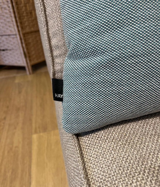 Image 1 of Coussin Hay Dot bleu clair comme neuf - MAINTENANT 35 €
