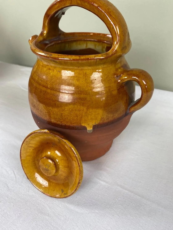 Ochre terracotta water bottle – Glass & Decanter (photo 11 of 12)