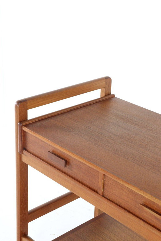 Image 1 of Danish trolley with two drawers 'Favrholt' vintage