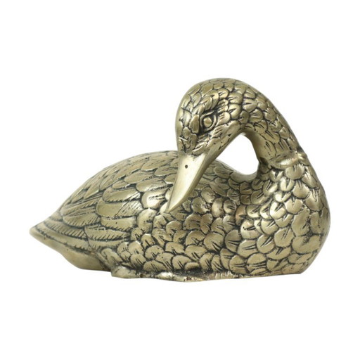 Duck Silver-plated Brass Mauro Manetti Style