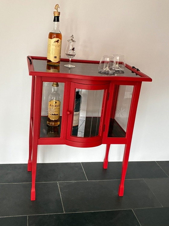 Unique (single) Malt Whisky cabinet or tea cabinet – Liquor cabinets, Glass, Wood (photo 5 of 8)