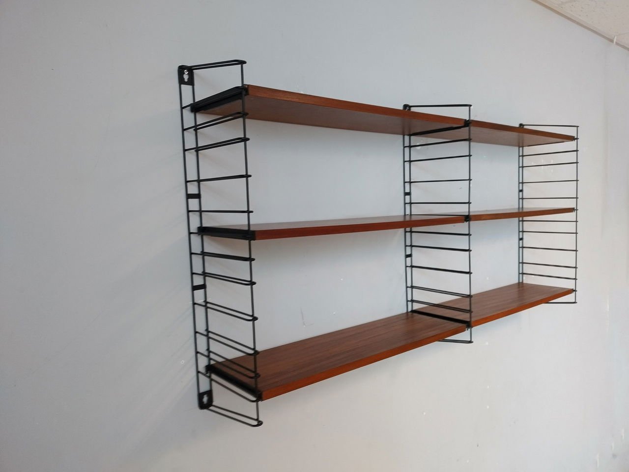 Wall Rack Teak Tomado Wall Rack Teak Retro Bookshelf | €425 | Whoppah