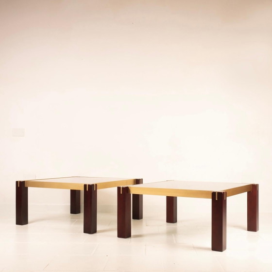 Renato Polidori Italienischer Mid Century Couchtisch aus Holz für Skipper 1960 – Skipper Italy, Couchtische (photo 17 of 18)