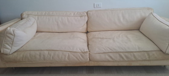 Flexform Sofa – Leder (photo 6 of 6)