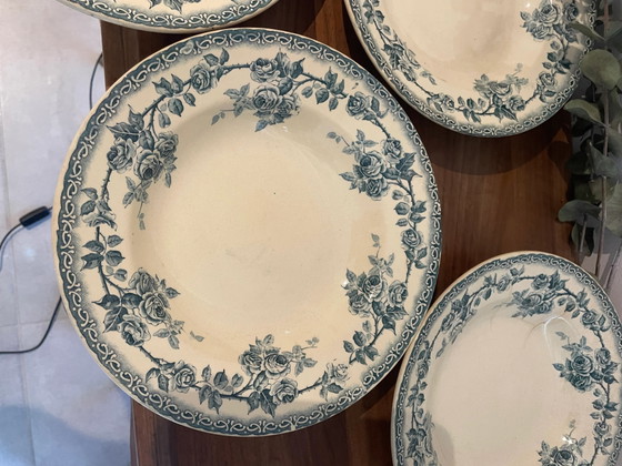 Ironstone Plates, late 19th century, Boulenger Choisy-le-Roi – Crockery (photo 5 of 6)