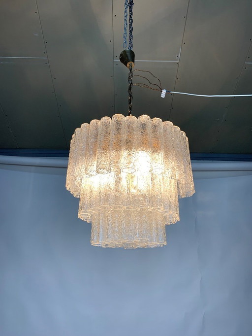 Venini murano chandelier 1970’s