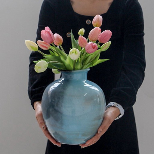 Cloudnola Set of 2 Hand-Blown Glass Designer Vases – vazen (photo 2 of 11)