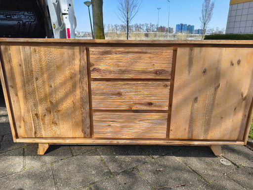 Solid teak sideboard