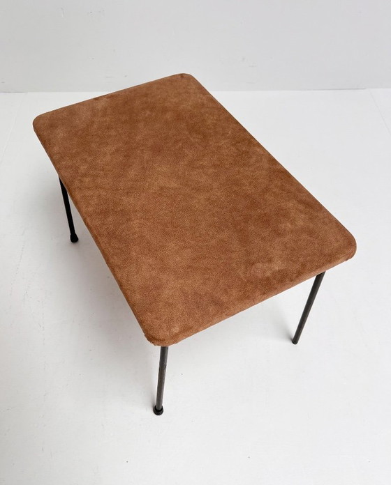 Image 1 of Model 5002 armchair with side table by Rudolf Wolf for Elsrijk, 1950s
