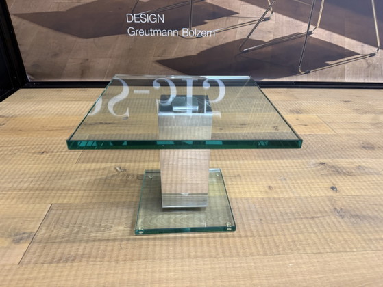 Mesa auxiliar de cristal Beek Abel 40x40xH31 – Mesas auxiliares, Glass (photo 2 of 5)