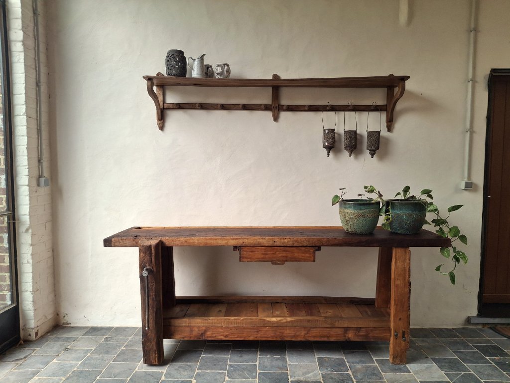 Beautiful restored workbench