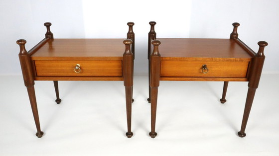 Image 1 of Juego de 2 mesillas de noche escandinavas