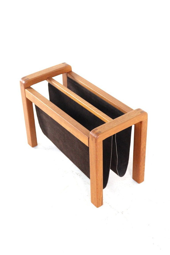 Salling Stolefabrik Reading Tray Magazine Rack Storage Holder Vintage Danish Design – Wood (photo 10 of 15)